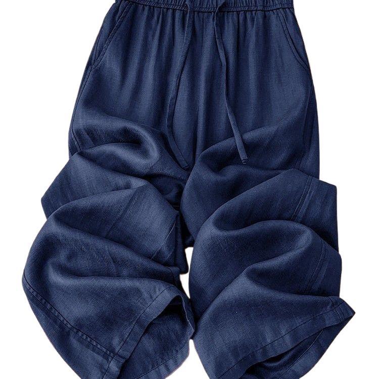 Hochtaillierte, trendige Hose aus Spandex